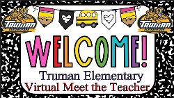 Welcome to Meet the Teacher Banner 